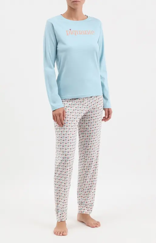 Pyjama en jersey de coton - Piquante