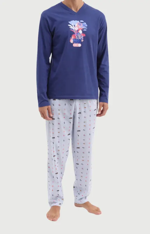 Pyjama en jersey de coton - Summer