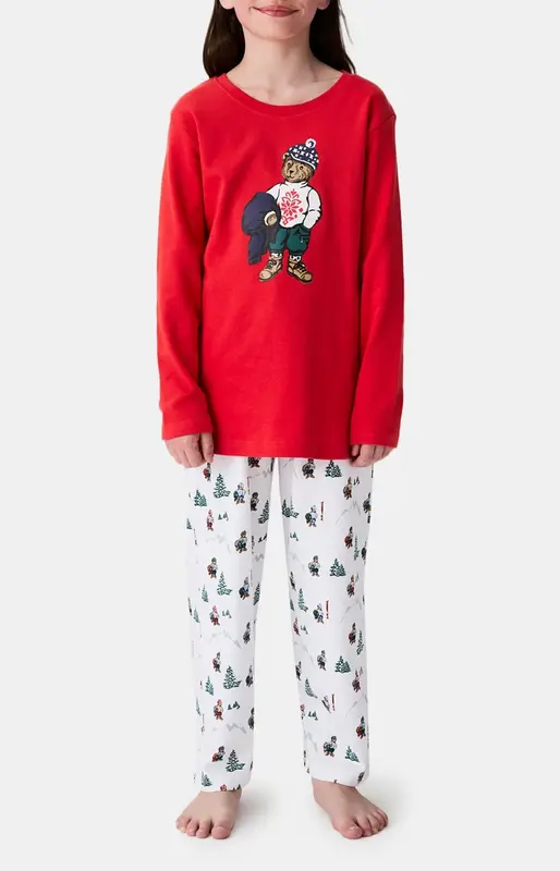 Pyjama enfant en jersey de coton épais - Mount