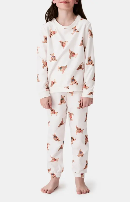 Pyjama enfant en micropolaire - Old Teddy