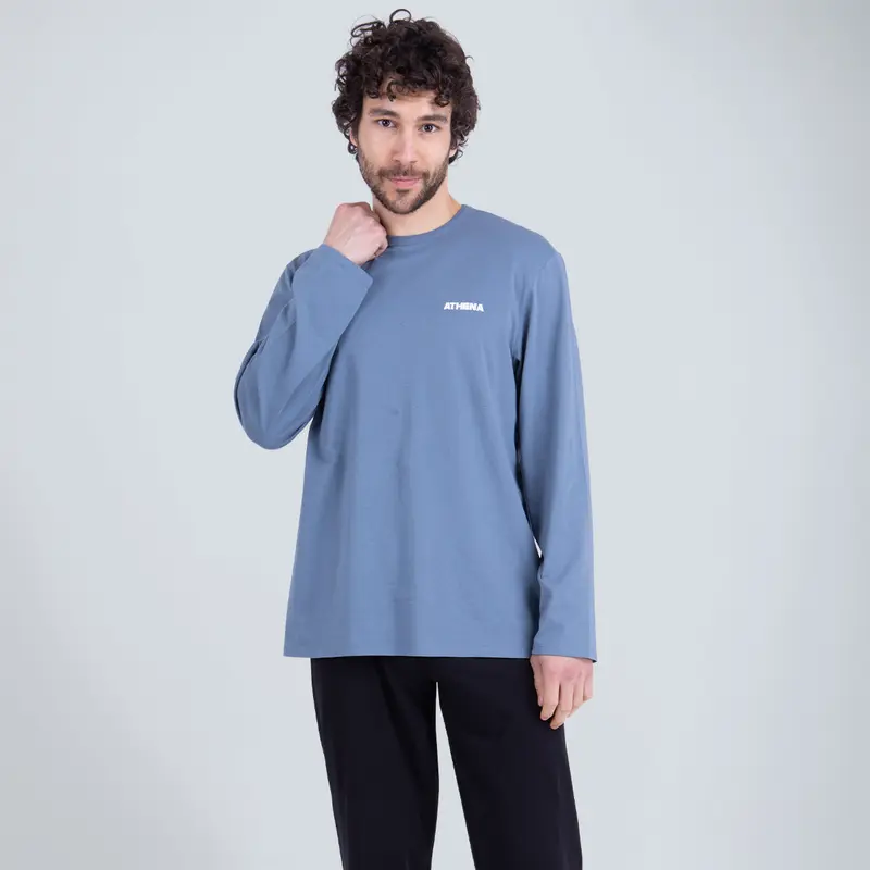 Pyjama long col rond homme My Petit Prix Athena