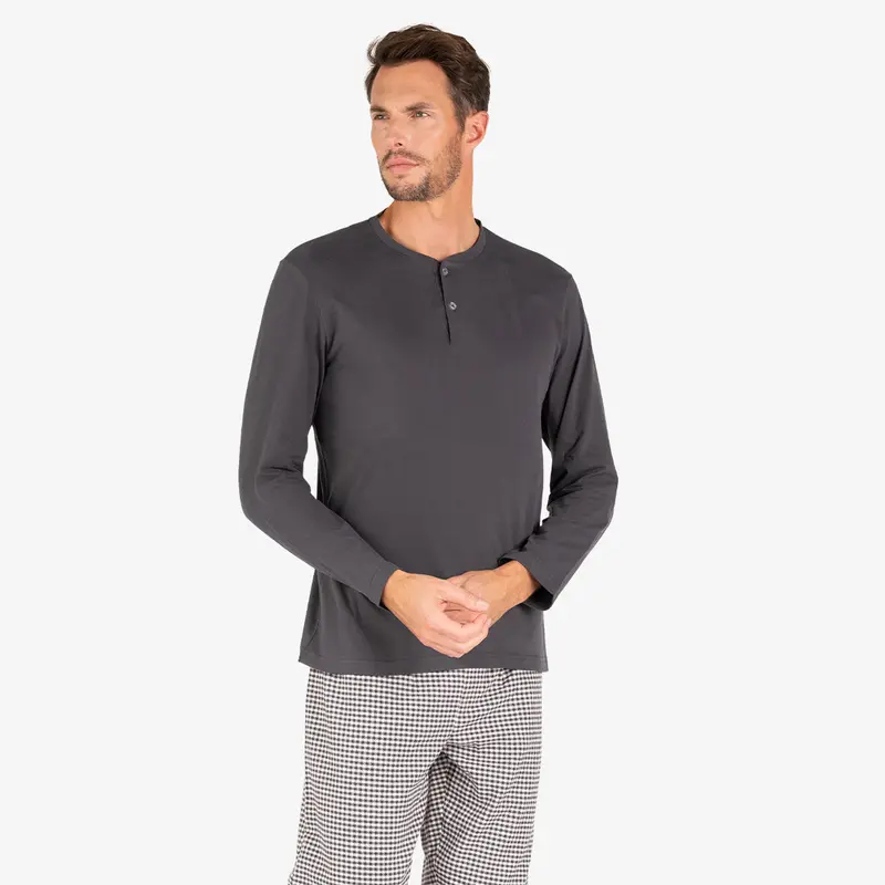 Pyjama long homme Jersey Flanelle Eminence