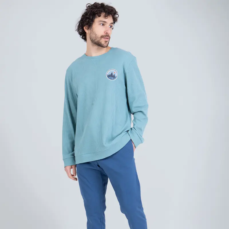 Pyjama long homme Waffle Athena