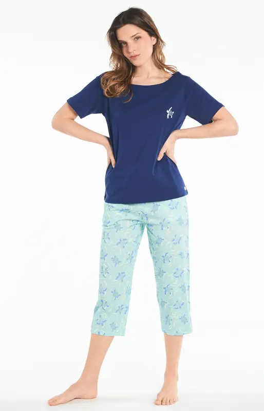 Pyjama long Tortue