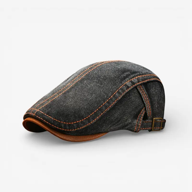 Rayan – Béret avec Sangle réglable au Design Patchwork