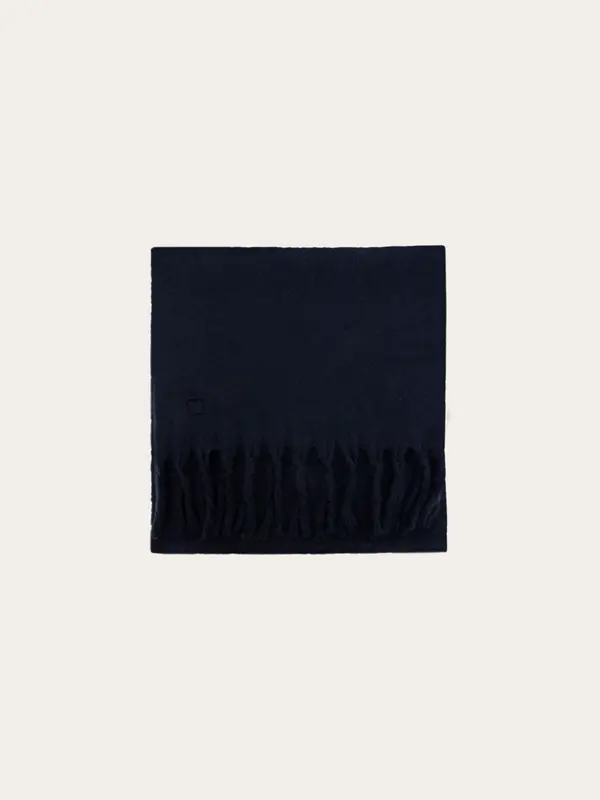 Recycled fringe scarf - Night Sky