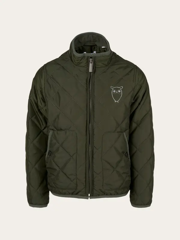 REED quilted jacket - Forest Night