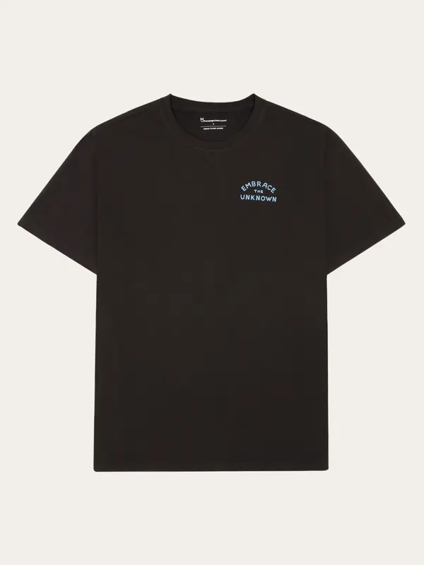 Regenerative Organic Cotton Back Print T-Shirt GOTS - Chocolate Torte