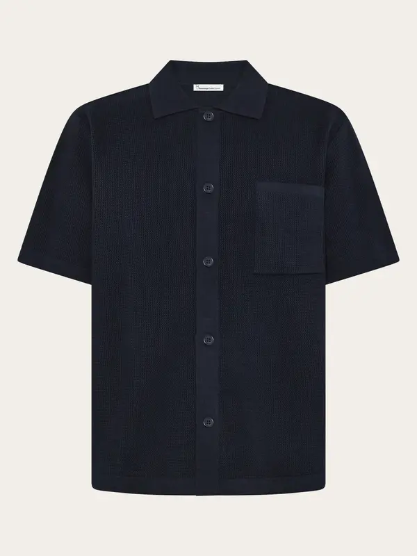 Regular knit shirt - Night Sky