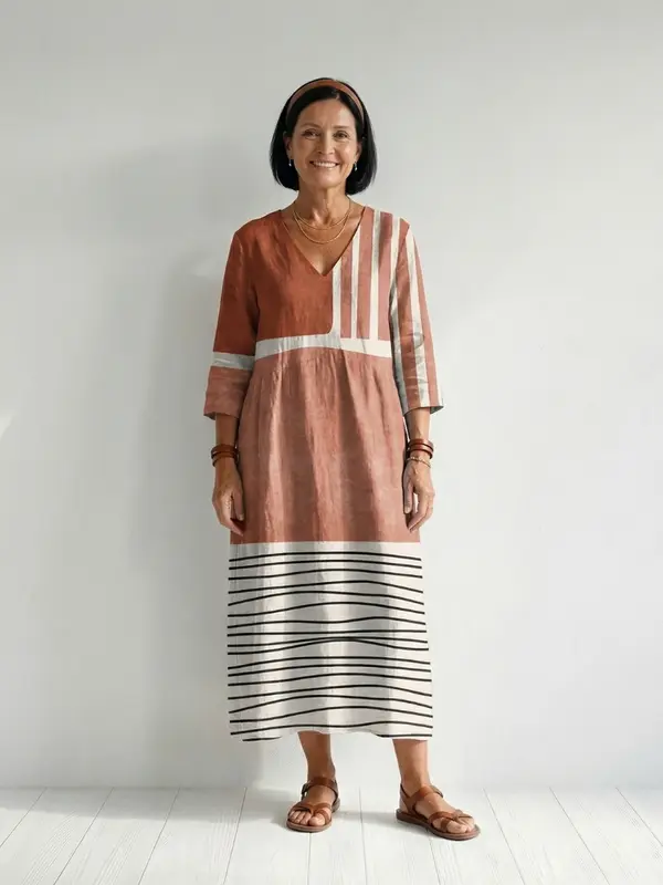 Remy - Robe Midi Décontractée