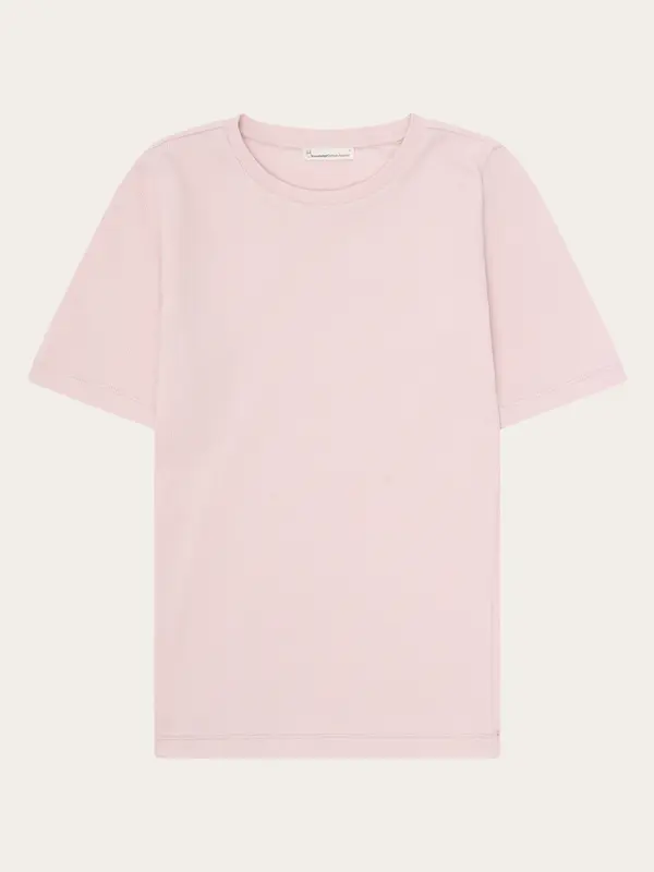 Rib t-shirt - Pale Lilac