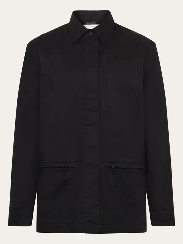 Ripstop overshirt - Black Jet