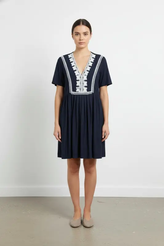 Robe Bleu et Blanc - Taille XXXL/46