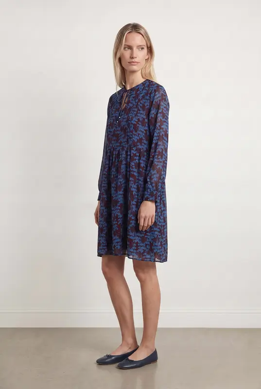 Robe Bleu et Bordeaux - Taille M/38