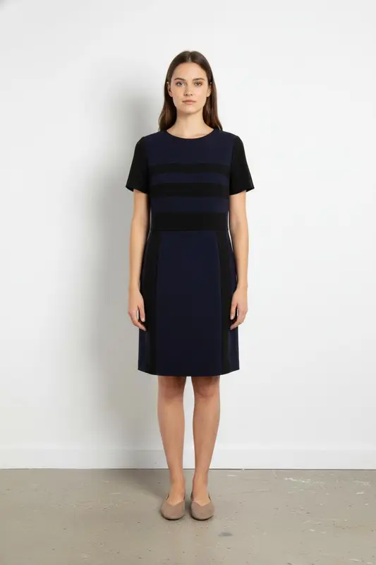 Robe Bleu et Noir - Taille XXXL/46