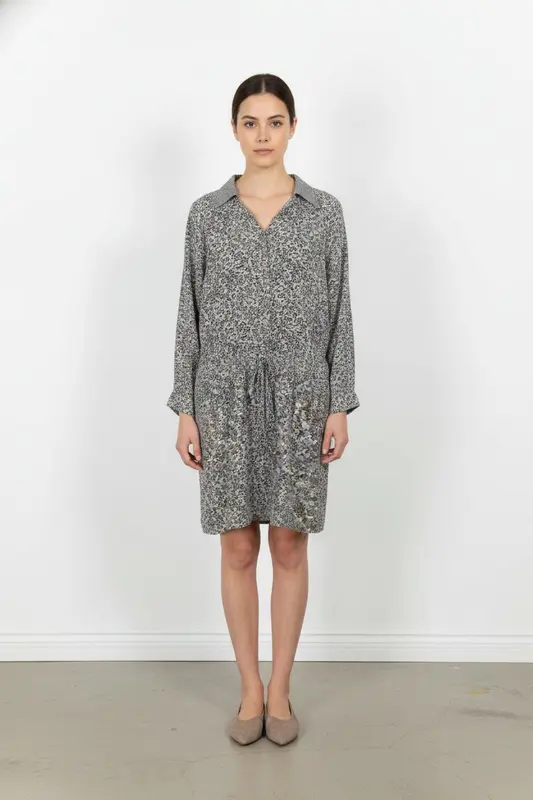 Robe Chemise Grise - Taille XL/42