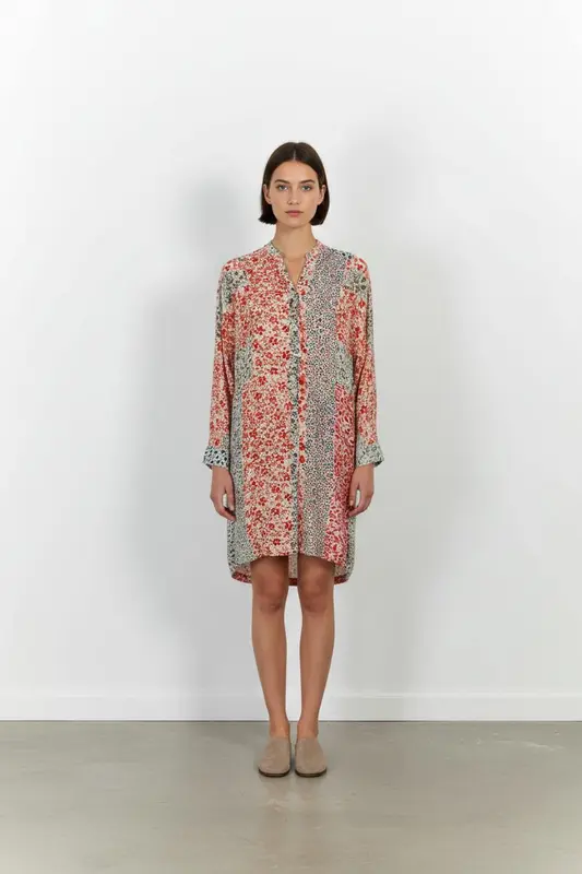 Robe Chemise Multicolore - Taille XS/34