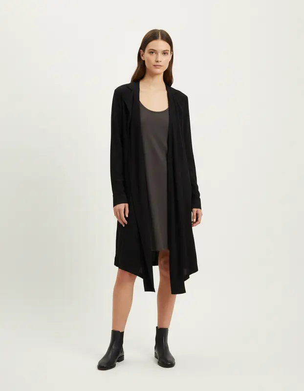 Robe Chemise Noire - Taille XS/34