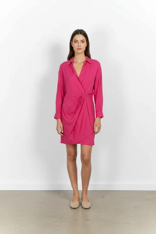Robe Chemise Rose - Taille M/38