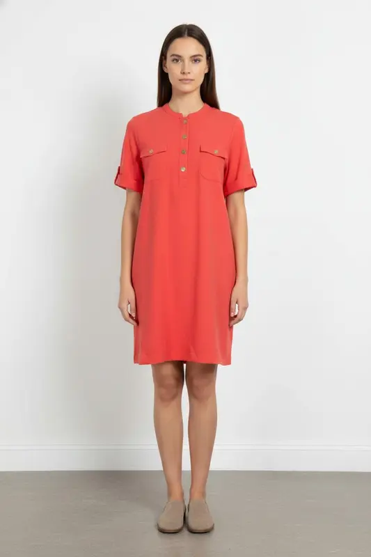 Robe Chemise Rose - Taille XXL/44
