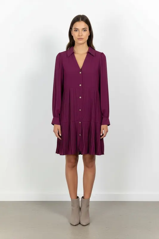 Robe Chemise Violette - Taille L/40