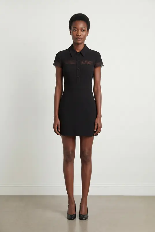Robe Chemisier Noire - Taille M/38