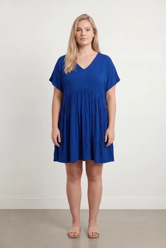 Robe Courte Bleue - Taille XXL/44