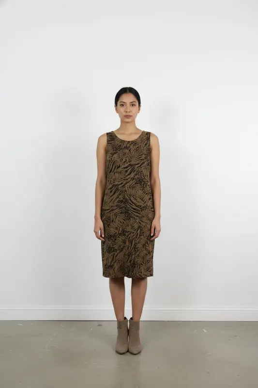 Robe Courte Marron et Noir - Taille M/38