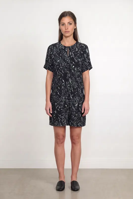 Robe Courte Noire et Bleue - Taille M/38