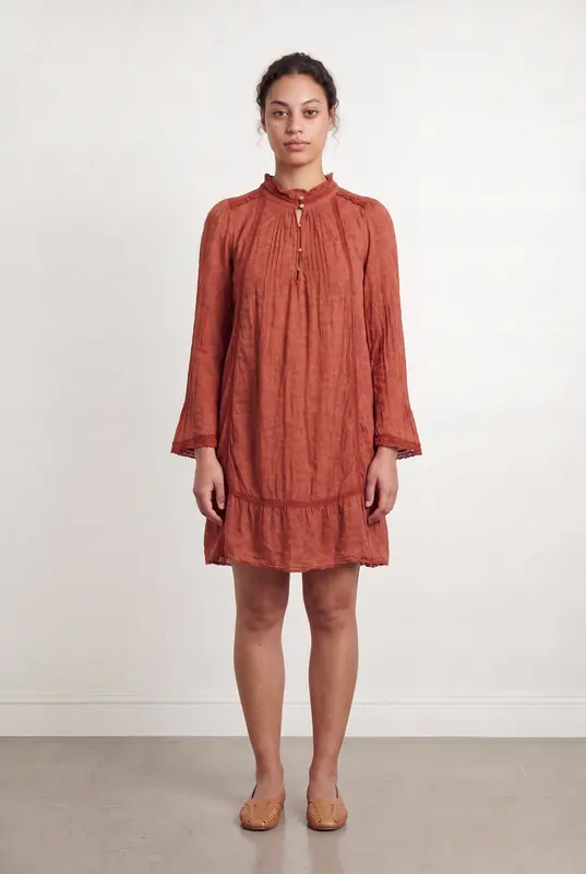 Robe Courte Orange - Taille L/40