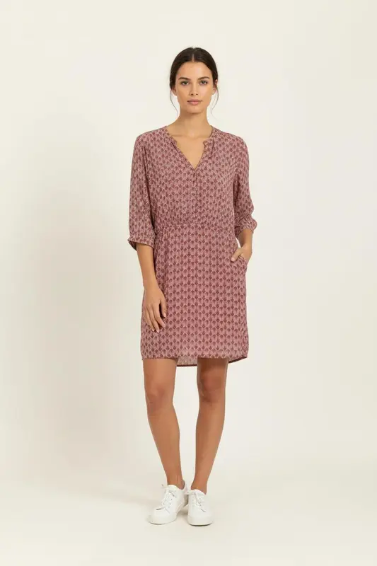 Robe Courte Rouge et Blanche - Taille S/36