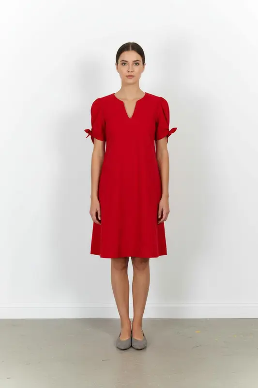 Robe Courte Rouge - Taille M/38