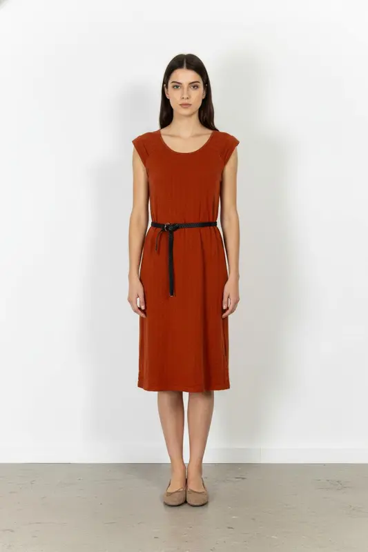 Robe Courte Rouille - Taille S/36