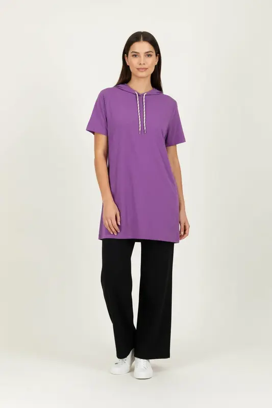 Robe Courte Violette - Taille XS/34