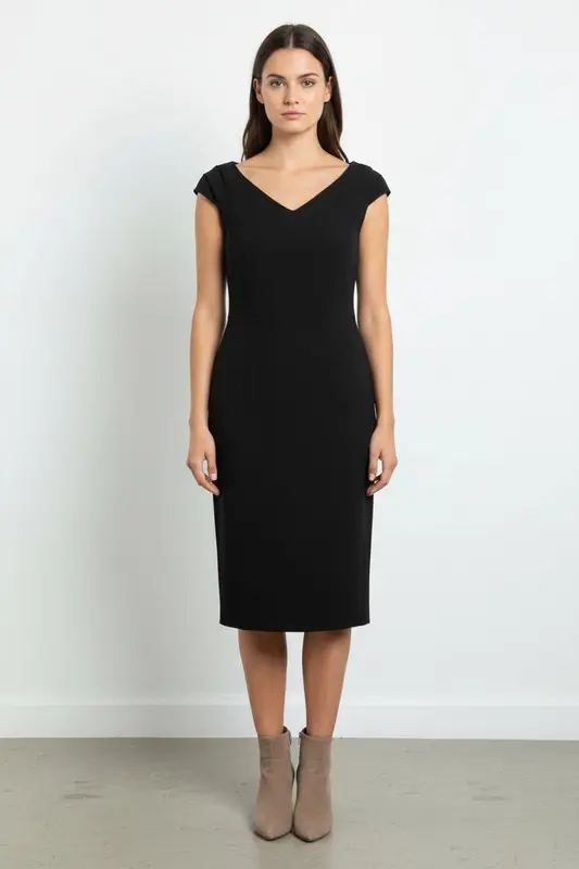Robe Crayon Noire - Taille L/40