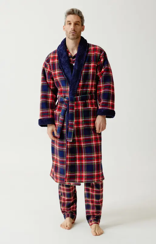 Robe de chambre en polaire - Léon