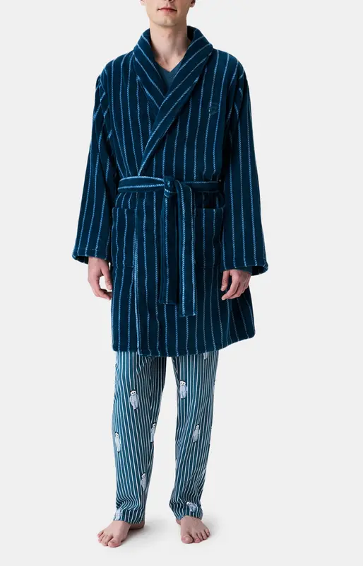 Robe de chambre en polaire - Pandastique