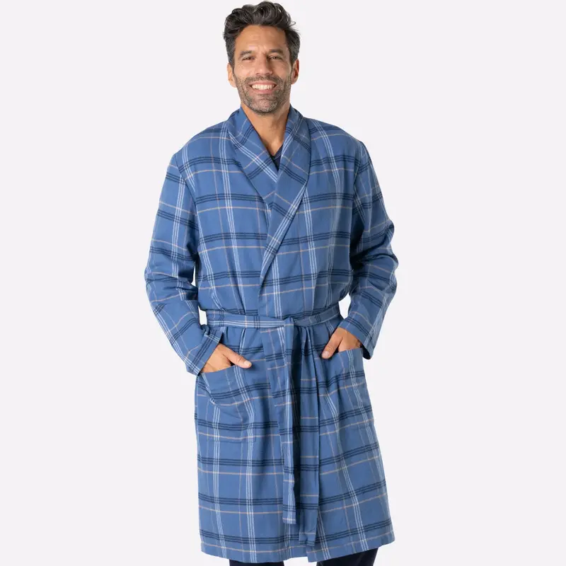 Robe de chambre homme flanelle Eminence