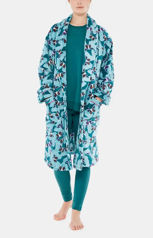 Robe de chambre polaire - Papillon