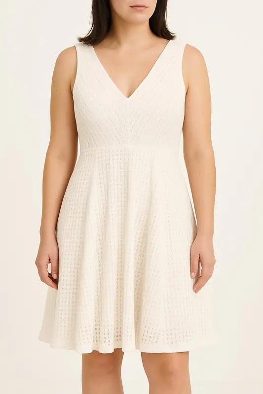 Robe Dentelle Blanche - Taille L/40
