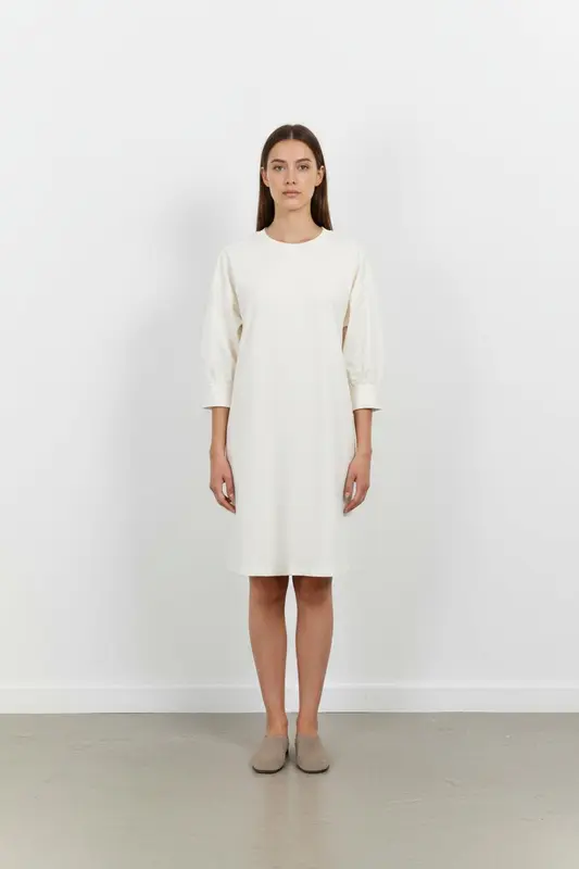 Robe Droite Blanche - Taille XS/34