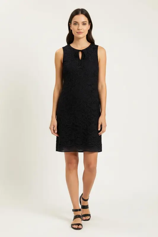 Robe Droite Bleu - Taille M/38
