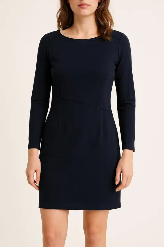 Robe Droite Bleue - Taille S/36