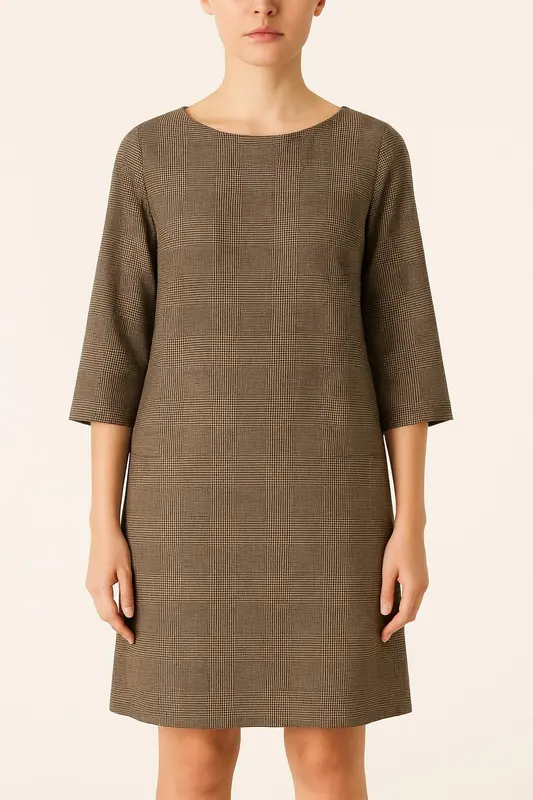 Robe Droite Grise - Taille M/38