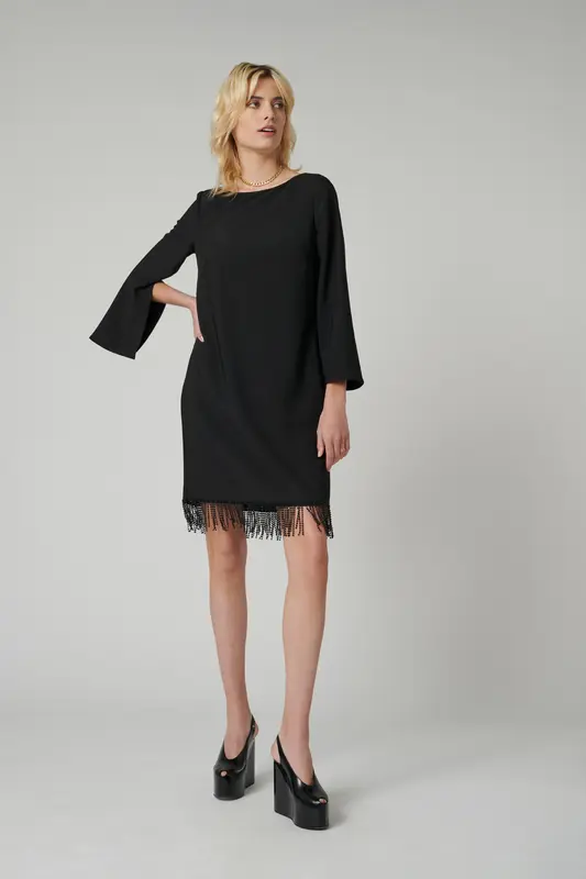 Robe Droite Noire - Taille S/36