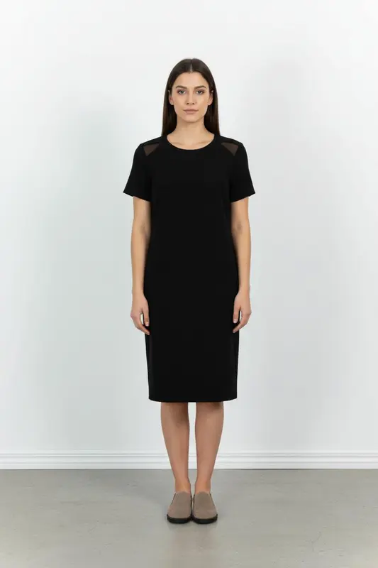 Robe Droite Noire - Taille XXL/44