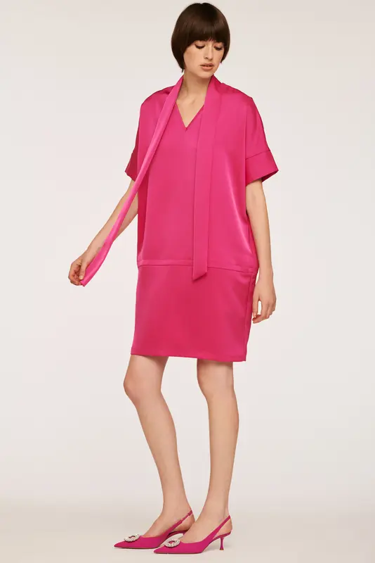 Robe Droite Rose - Taille L/40