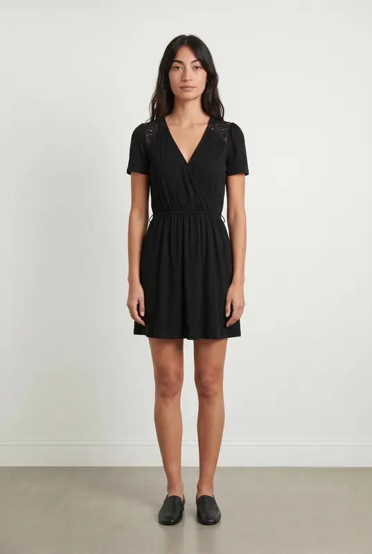 Robe Empire Noire - Taille XS/34