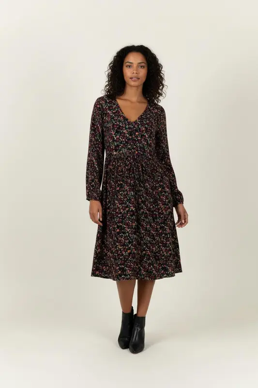 Robe Évasée Multicolore - Taille S/36