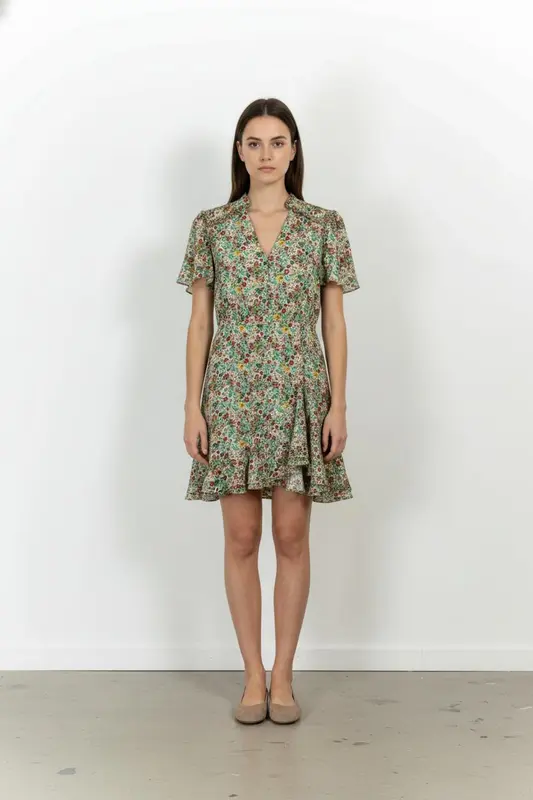 Robe Fleurie Multicolore - Taille XL/42